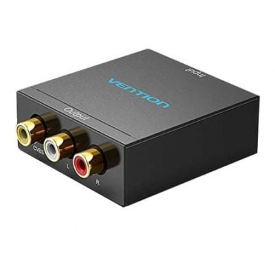 Convertidor HDMI a RCA Vention AEEB0/ HDMI Hembra - RCA Hembra - MiniUSB Hembra | HDMI