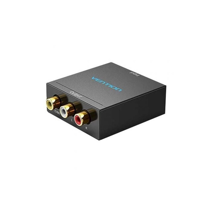 Convertidor HDMI a RCA Vention AEEB0/ HDMI Hembra - RCA Hembra - MiniUSB Hembra | HDMI