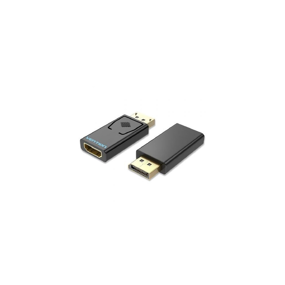 Adaptador Vention HBKB0/ DisplayPort Macho - HDMI Hembra | VGA/DVI/DisplayPort