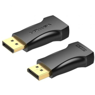 Adaptador HDMI 4K Vention HBPB0/ DisplayPort Macho - HDMI Hembra | HDMI