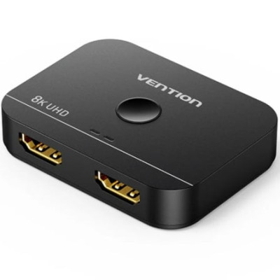 Switch Conmutador 8K HDMI 2.1 Bidireccional Vention AKPB0 HDMI Hembra/USB-C Hembra - 2x HDMI Hembra | HDMI