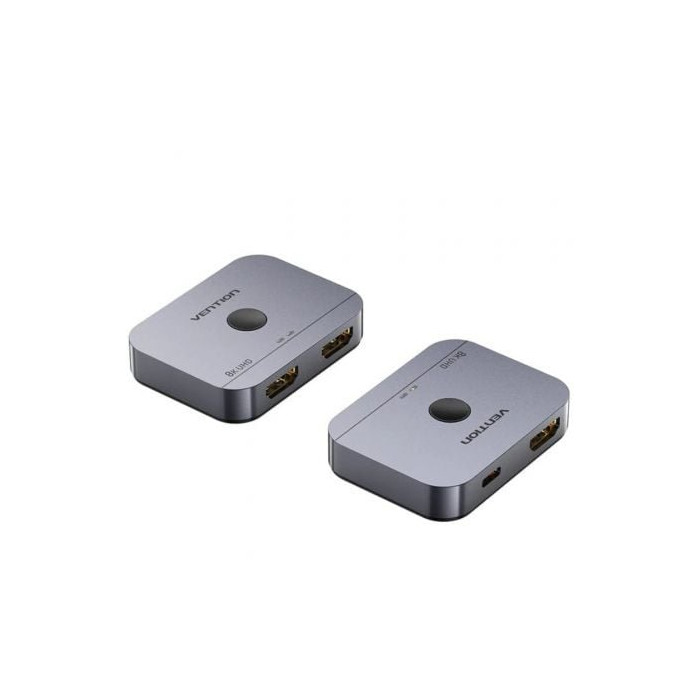 Switch Conmutador 8K HDMI 2.1 Bidireccional Vention AKPH0 HDMI Hembra/USB-C Hembra - 2x HDMI Hembra | HDMI