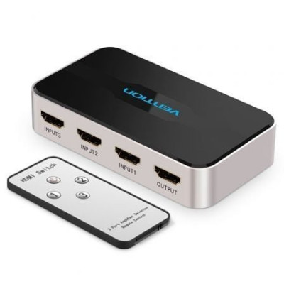 Duplicador HDMI Vention AFFH0/ 4x HDMI Hembra - HDMI Macho | HDMI