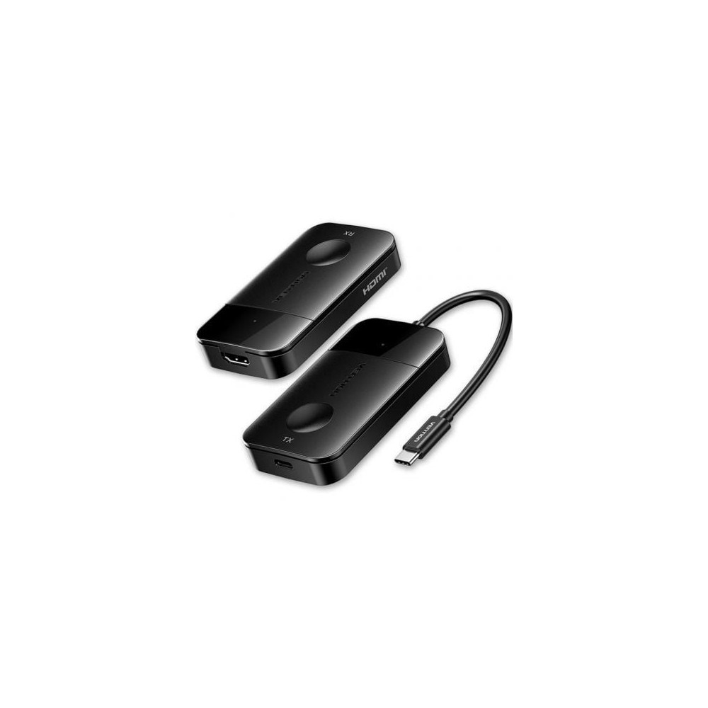 Adaptador/Transmisor de vídeo inalámbrico USB Tipo-C - HDMI Vention ADOBB/ 60W | Vídeo Inalámbrico