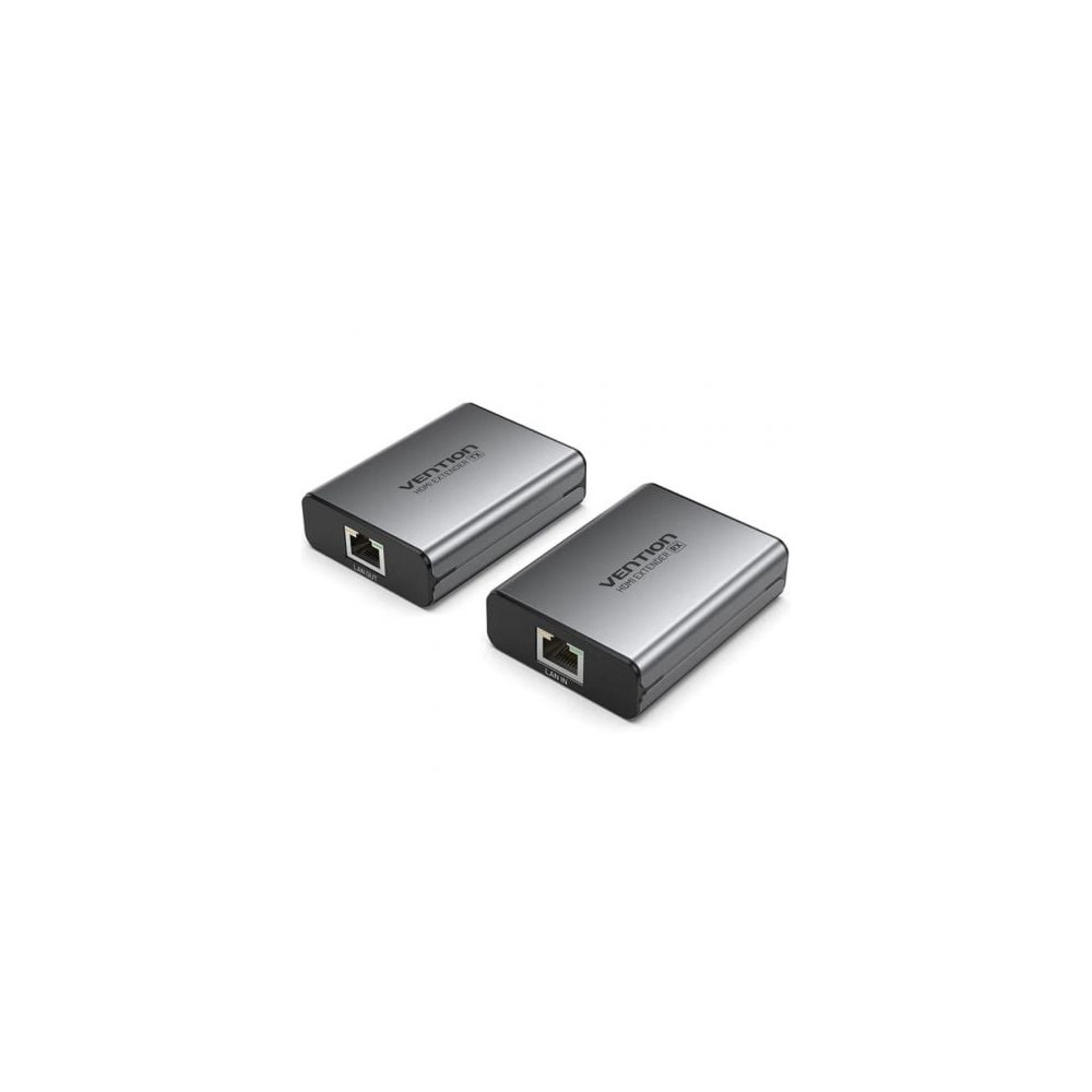 Adaptador/Transmisor de vídeo Alámbrico HDMI/RJ45 a HDMI/RJ45 Vention AKGH0-EU | Vídeo Inalámbrico