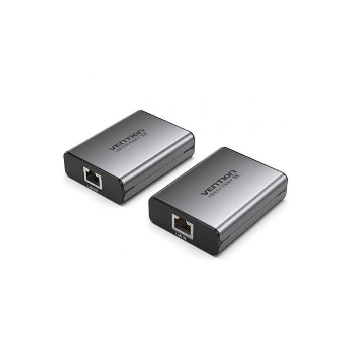 Adaptador/Transmisor de vídeo Alámbrico HDMI/RJ45 a HDMI/RJ45 Vention AKGH0-EU | Vídeo Inalámbrico