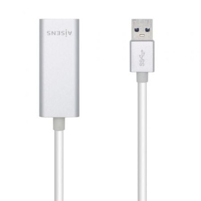 Adaptador USB - RJ45 Aisens A106-0504/ 1000Mbps | USB