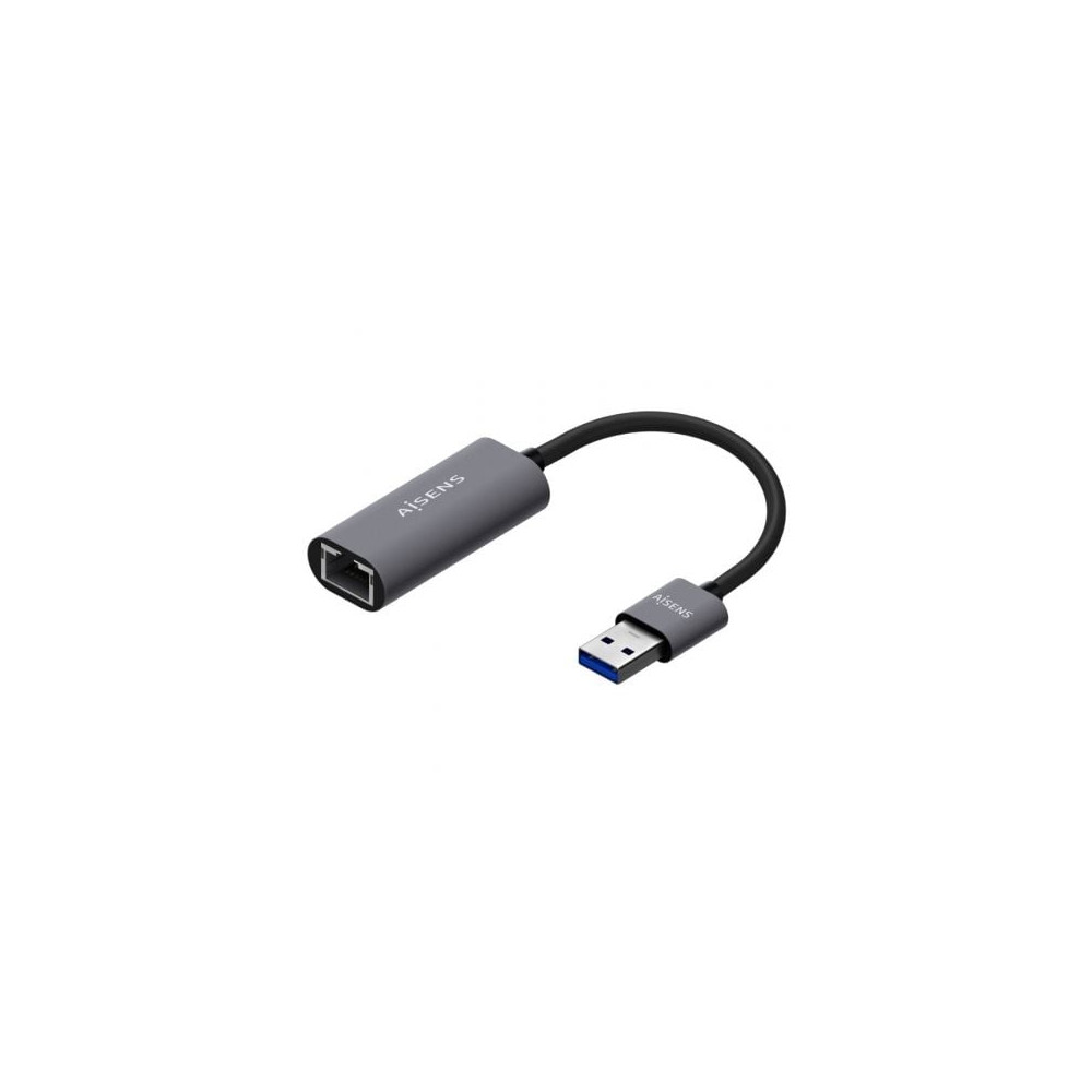 Adaptador USB 3.0 - RJ45 Aisens A106-0708/ 1000Mbps | USB
