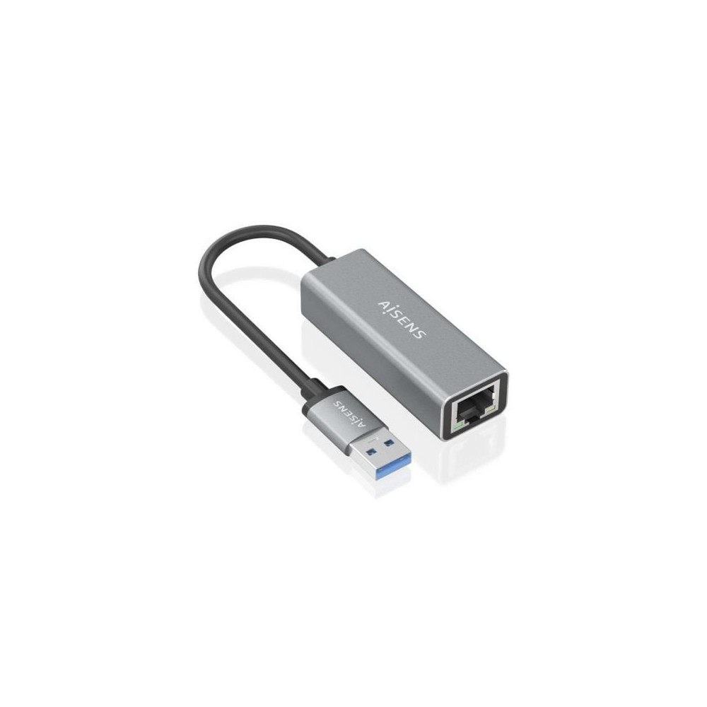 Adaptador USB 3.0 - RJ45 Aisens A106-0897/ 1000Mbps | USB