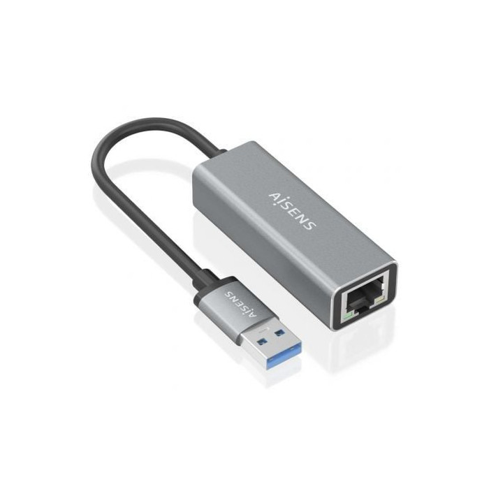 Adaptador USB 3.0 - RJ45 Aisens A106-0897/ 1000Mbps | USB