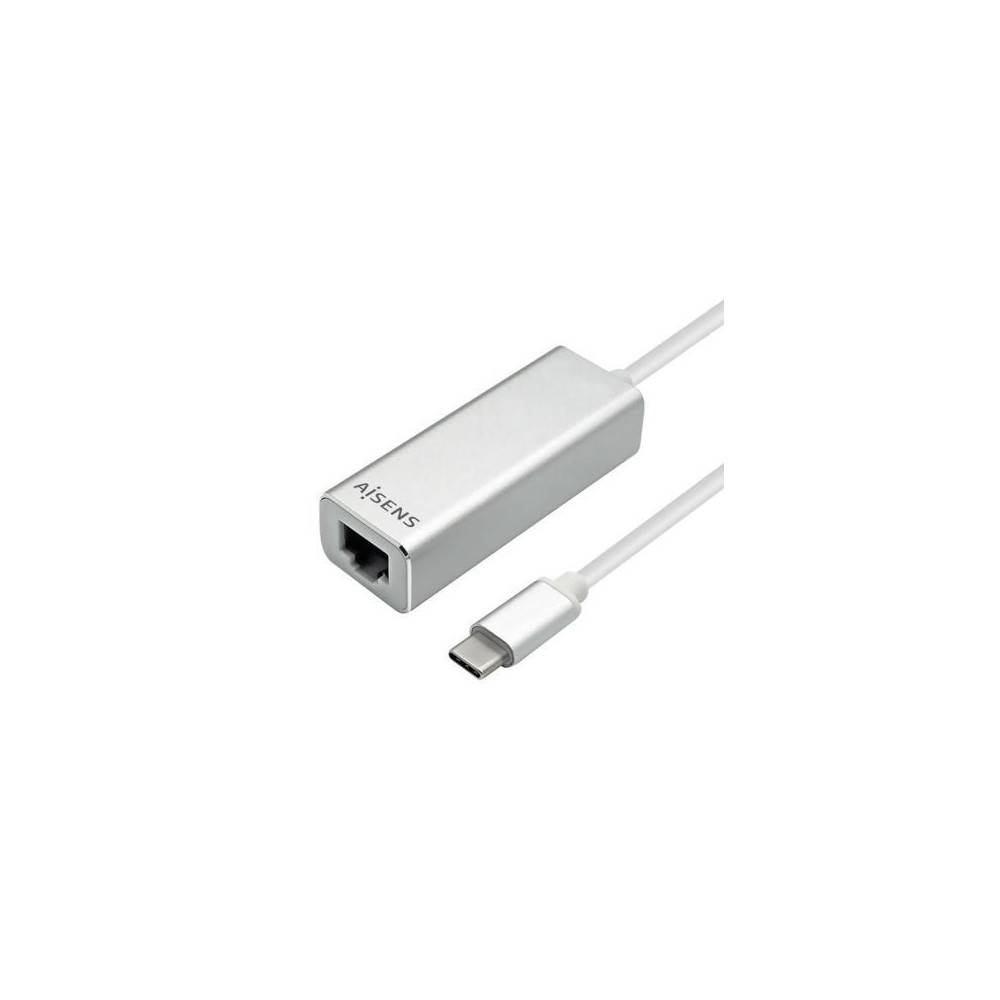 Adaptador USB Tipo-C - RJ45 Aisens A109-0341/ 1000Mbps | USB