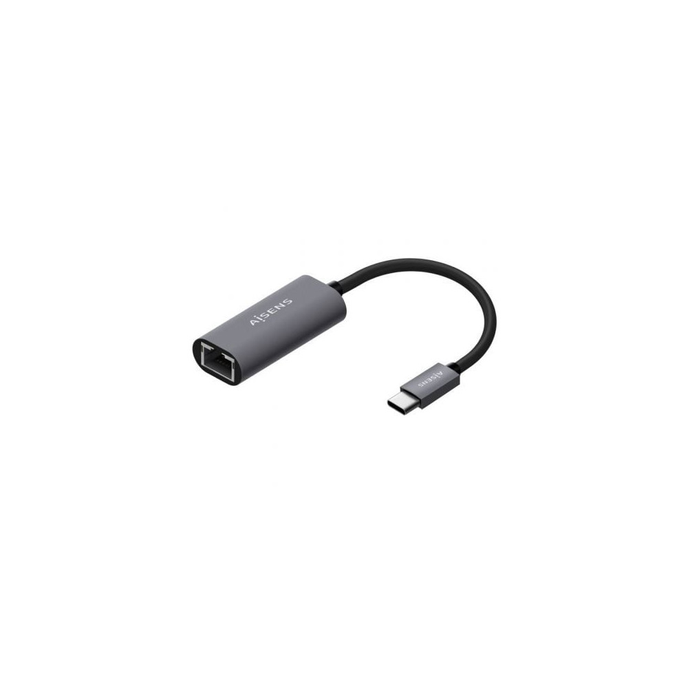 Adaptador USB Tipo-C - RJ45 Aisens A109-0709/ 1000Mbps | USB