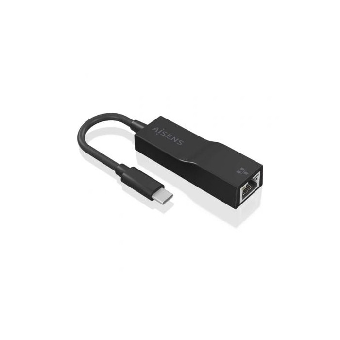 Adaptador USB Tipo-C - RJ45 Aisens A109-0765/ 1000Mbps | USB