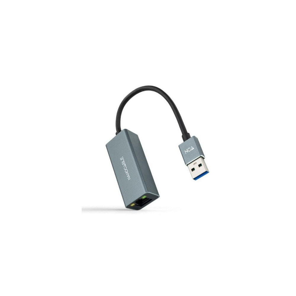 Adaptador USB 3.0 - RJ45 Nanocable 10.03.0405/ 1000Mbps | USB