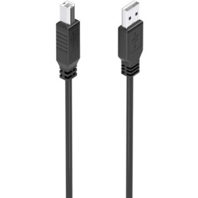 Cable Alargador USB 2.0 Aisens A101-0906/ USB Macho - USB Tipo-B/ 15m/ Negro | USB