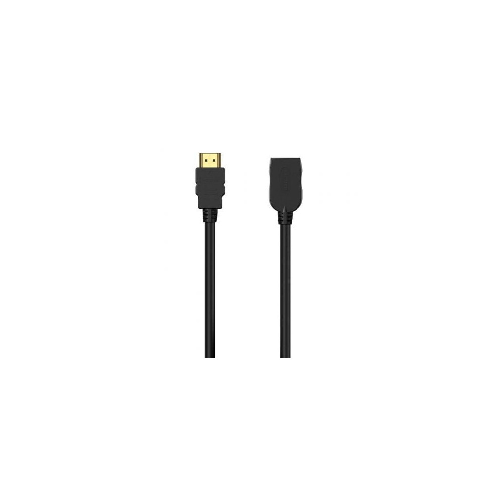 Cable Alargador HDMI Aisens A120-0546/ HDMI Macho - HDMI Hembra/ Hasta 10W/ 2250Mbps/ 3m/ Negro | HDMI
