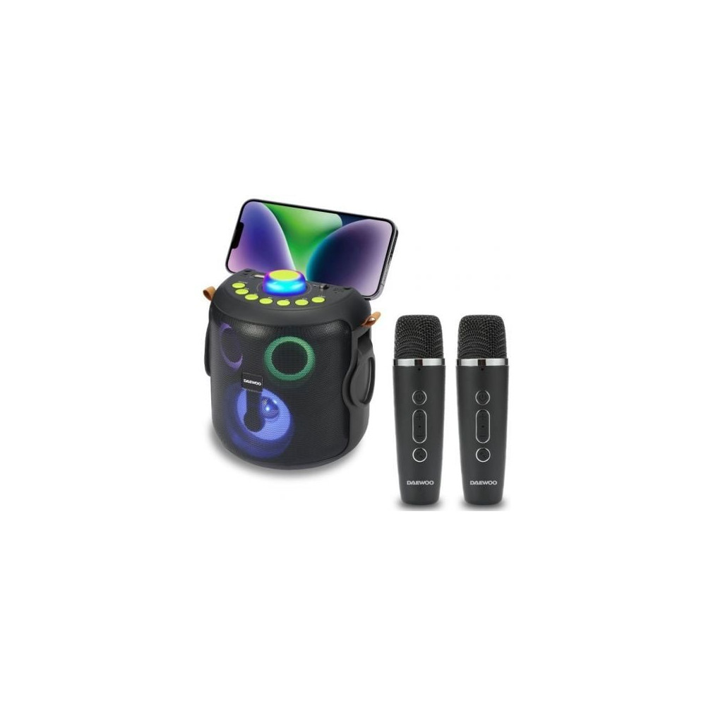 Altavoz con Bluetooth Daewoo Karaoke DW3008/ 15W/ 1.0 | Altavoces
