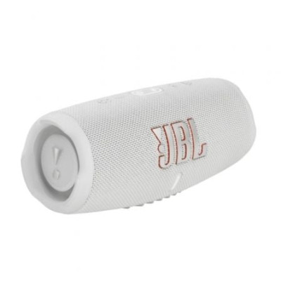 Altavoz con Bluetooth JBL Charge 5/ 40W/ 1.0/ Blanco | Altavoces