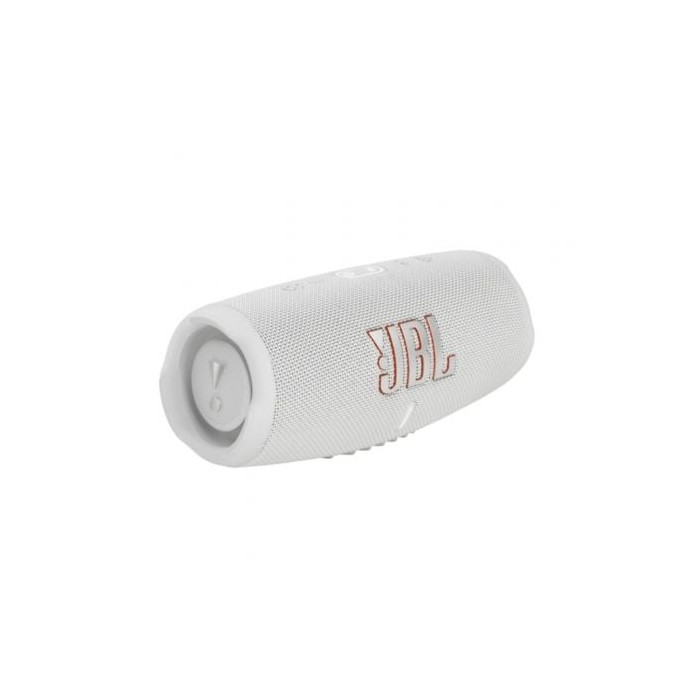 Altavoz con Bluetooth JBL Charge 5/ 40W/ 1.0/ Blanco | Altavoces