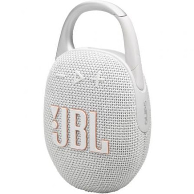 Altavoz con Bluetooth JBL Clip 5/ 7W/ 1.0/ Blanco | Altavoces
