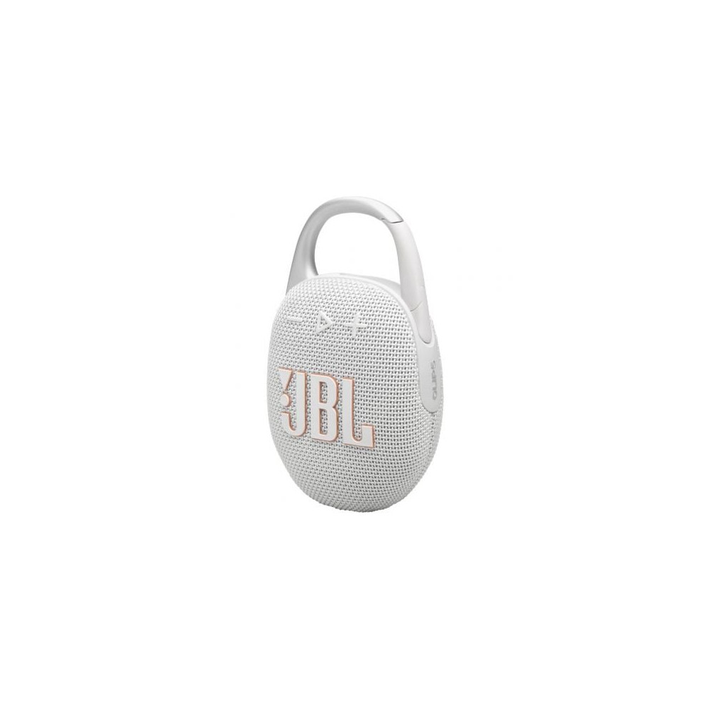 Altavoz con Bluetooth JBL Clip 5/ 7W/ 1.0/ Blanco | Altavoces