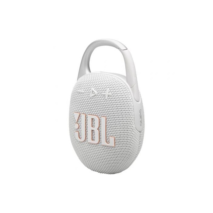 Altavoz con Bluetooth JBL Clip 5/ 7W/ 1.0/ Blanco | Altavoces