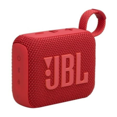 Altavoz con Bluetooth JBL GO 4/ 4.2W/ 1.0/ Rojo | Altavoces