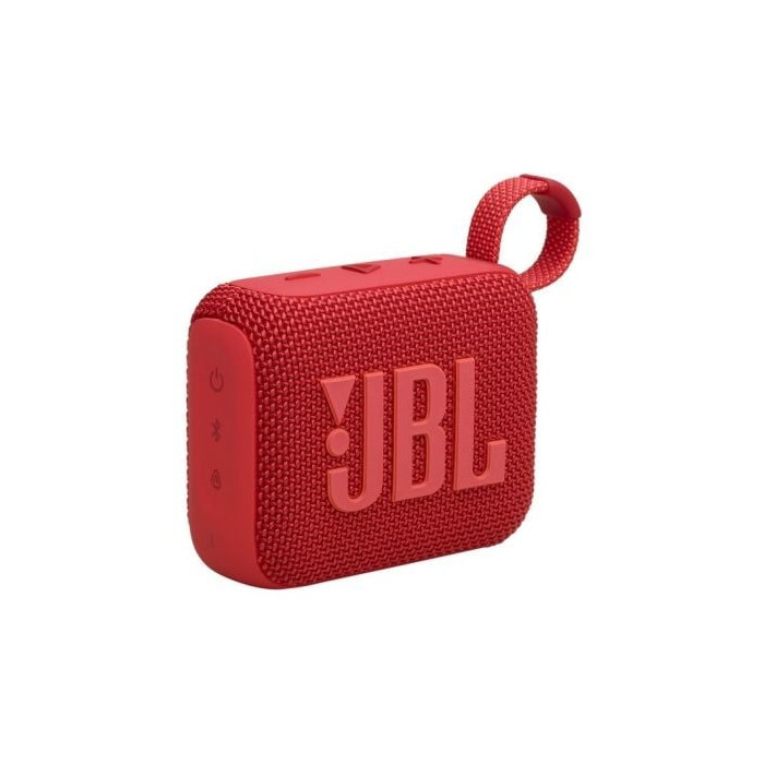 Altavoz con Bluetooth JBL GO 4/ 4.2W/ 1.0/ Rojo | Altavoces