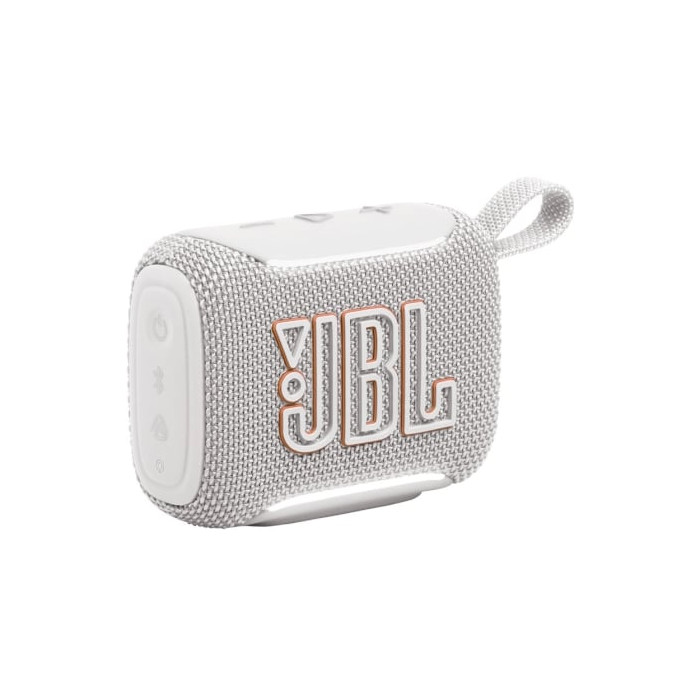 Altavoz con Bluetooth JBL GO 5/ 4.8W/ 1.0/ Blanco | Altavoces