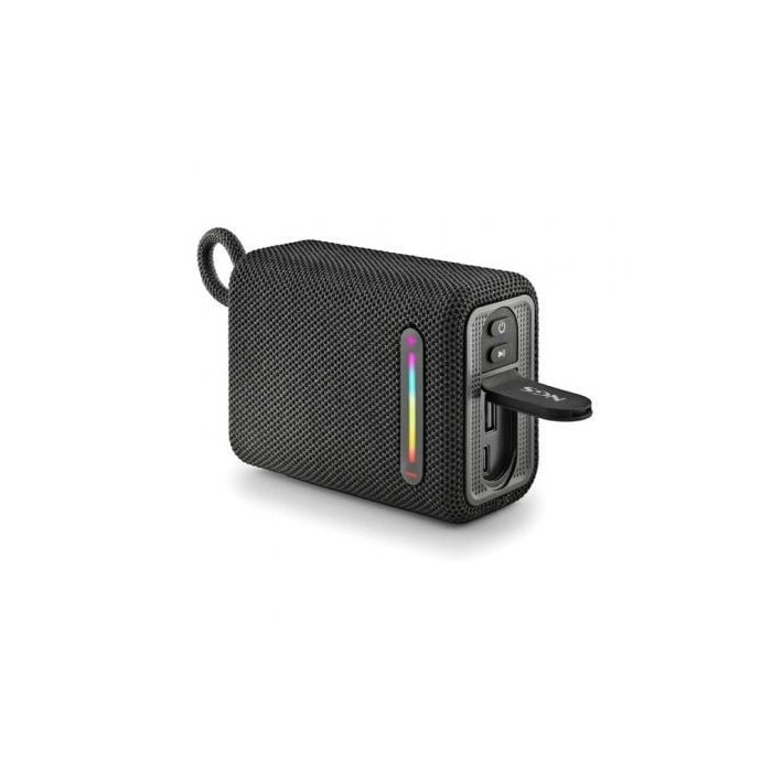 Altavoz con Bluetooth NGS Roller Furia 1/ 15W/ 2.0/ Negro | Altavoces
