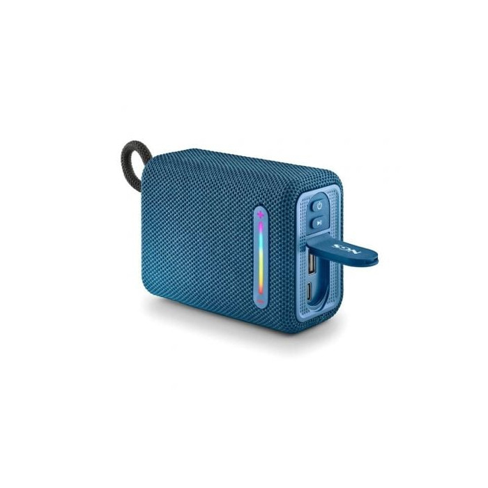 Altavoz con Bluetooth NGS Roller Furia 1/ 15W/ 2.0/ Azul | Altavoces