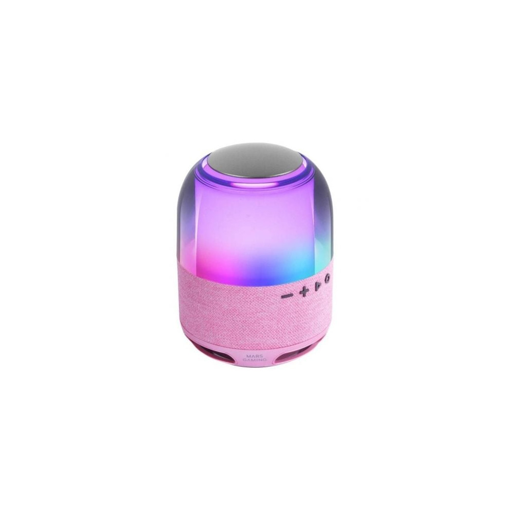 Altavoz con Bluetooth Mars Gaming MS-FLOW/ 15W/ 1.0/ Rosa | Altavoces