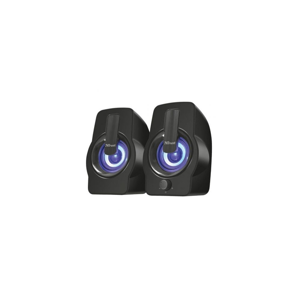 Altavoces Trust Gemi RGB/ 12W/ 2.0 | Altavoces