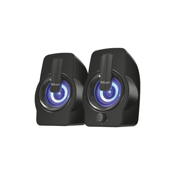 Altavoces Trust Gemi RGB/ 12W/ 2.0 | Altavoces