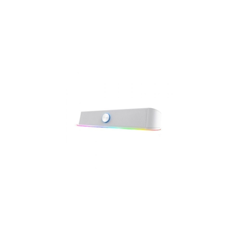 Barra de Sonido Trust Gaming GXT 619 Thorne/ 12W/ 2.0/ Blanca | Barras de Sonido