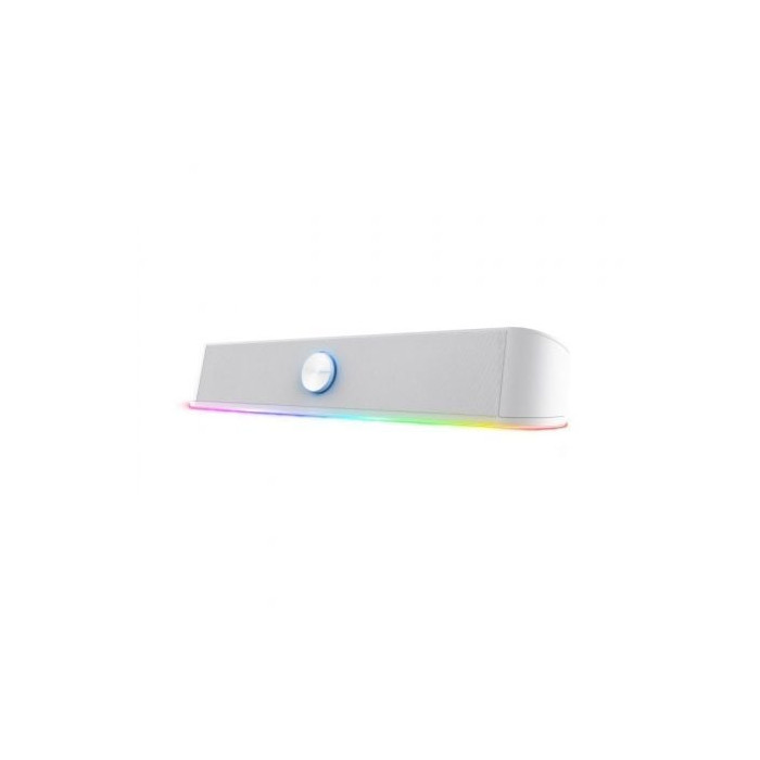 Barra de Sonido Trust Gaming GXT 619 Thorne/ 12W/ 2.0/ Blanca | Barras de Sonido