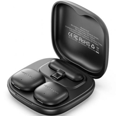 Micrófono Inalámbrico con Clip Vention Lavalier NCDB0/ USB Tipo-C/ Lightning/ Incluye Receptor/ 2 unidades | Micrófonos