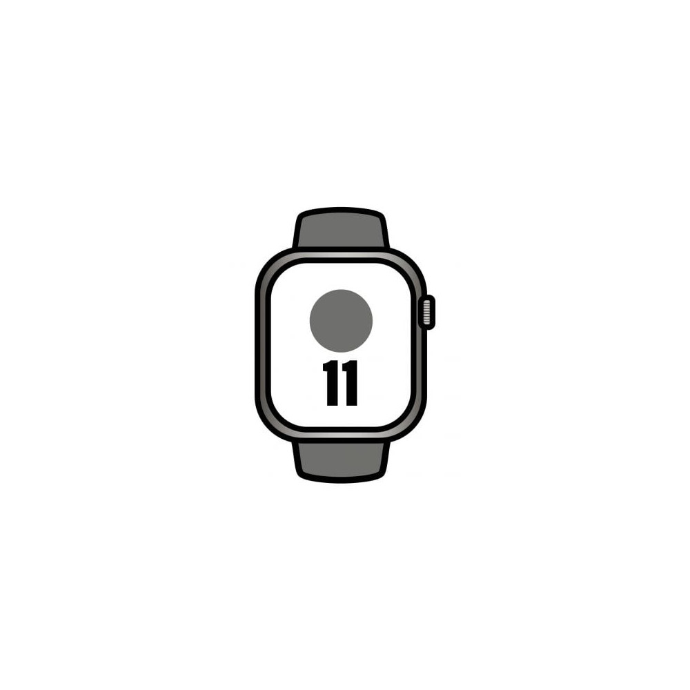 Apple Watch Series 11/ GPS/ Cellular/ 46mm/ Titanio Natural/ Correa Deportiva Gris Piedra S/M | Apple Watch
