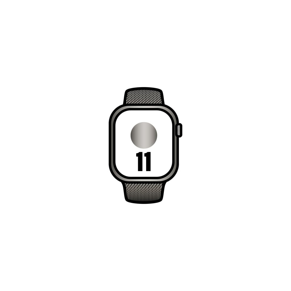 Apple Watch Series 11/ GPS / Cellular/ 46mm/ Titanio Natural/ Correa Milanese Natural S/M | Apple Watch