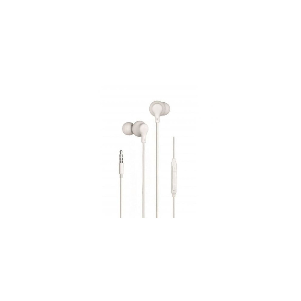 Auriculares Intrauditivos Daewoo DW2014/ con Micrófono/ Jack 3.5/ Blancos | Auriculares