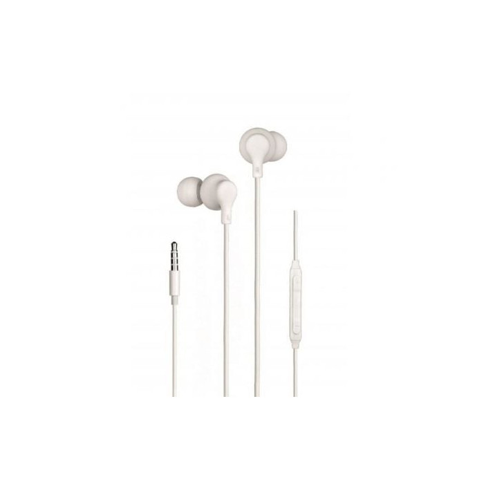 Auriculares Intrauditivos Daewoo DW2014/ con Micrófono/ Jack 3.5/ Blancos | Auriculares