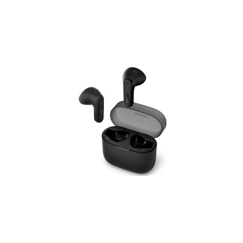 Auriculares Bluetooth Philips TAT2139BK con estuche de carga/ Autonomía 7h/ Negros | Bluetooth
