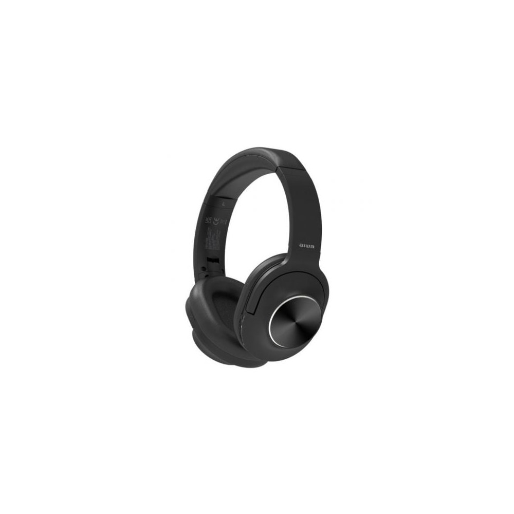 Auriculares Inalámbricos Aiwa HST-220BT/BK/ con Micrófono/ Bluetooth/ Negros | Auriculares