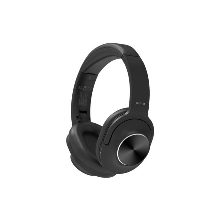 Auriculares Inalámbricos Aiwa HST-220BT/BK/ con Micrófono/ Bluetooth/ Negros | Auriculares