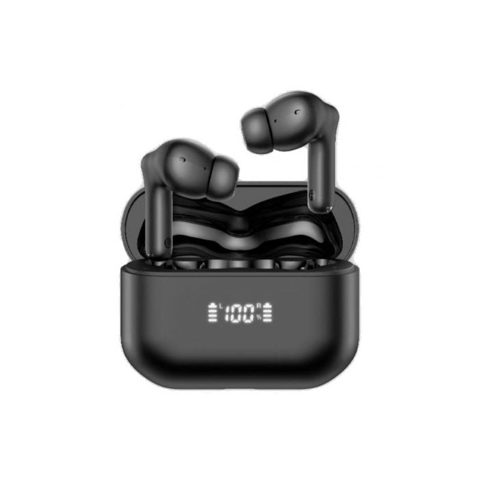 Auriculares Bluetooth Daewoo DW2022 con estuche de carga/ Autonomía 5h/ Negros | Bluetooth