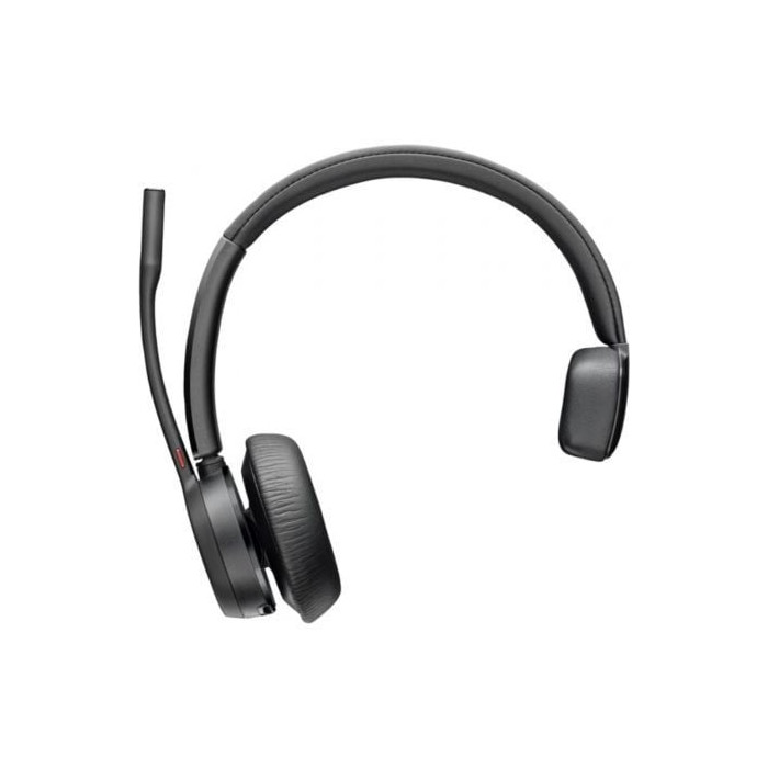 Auricular Inalámbrico Poly Voyager 4310 para Microsoft Teams + Adaptador BT700/ con Micrófono/ Bluetooth/ Negro | Auriculares