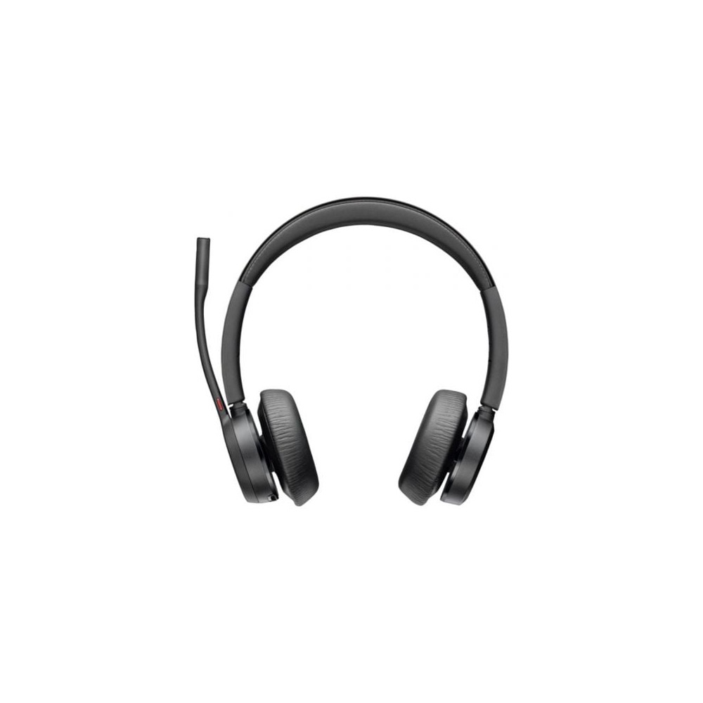 Auriculares Inalámbricos Poly Voyager 4320 para Microsoft Teams + Adaptador BT700/ con Micrófono/ Bluetooth/ Negros | Auriculare