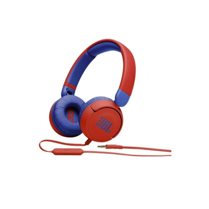 Auriculares Infantiles JBL JR310/ con Micrófono/ Jack 3.5/ Rojos y Azules | Auriculares
