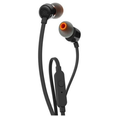 Auriculares Intrauditivos JBL Tune 110/ con Micrófono/ Jack 3.5/ Negros | Auriculares