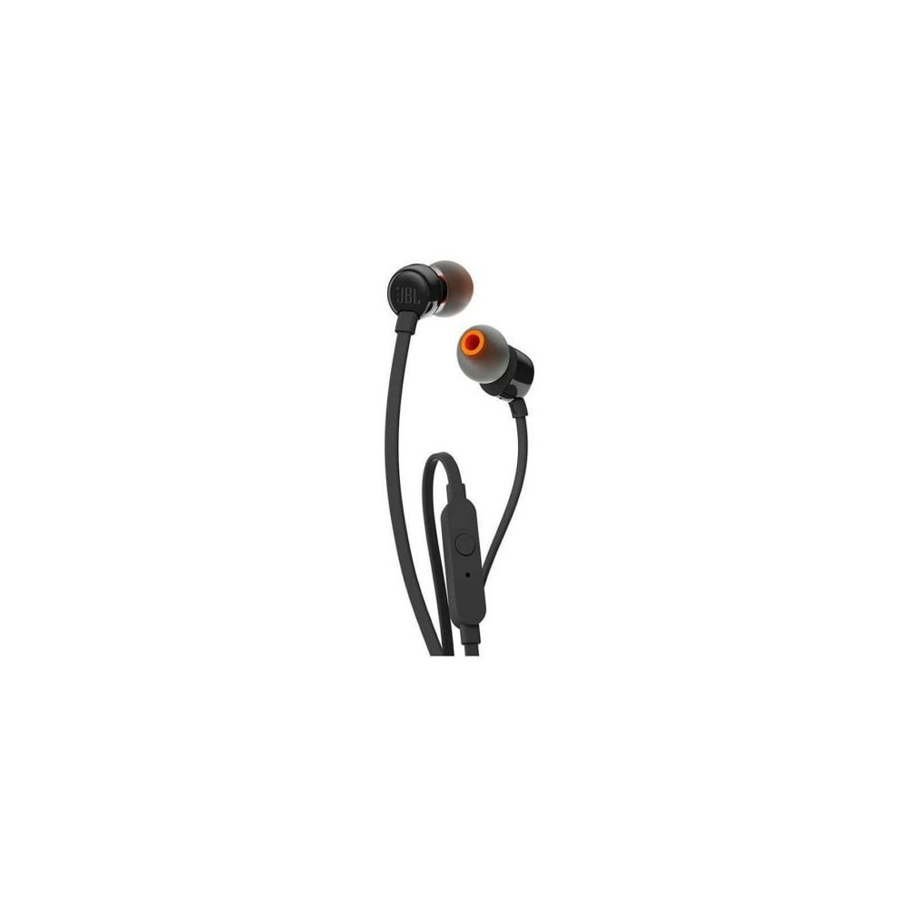 Auriculares Intrauditivos JBL Tune 110/ con Micrófono/ Jack 3.5/ Negros | Auriculares
